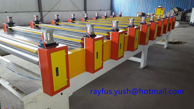 3 4 5 Ply Lini Produksi Karton Keras Rotary Cut Off Helical Knife Cut To Sheet