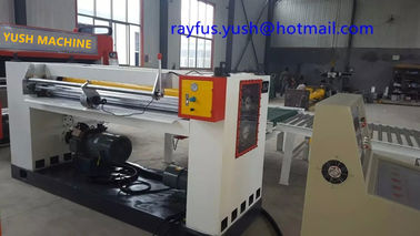 3 4 5 Ply Lini Produksi Karton Keras Rotary Cut Off Helical Knife Cut To Sheet