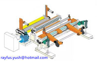 Mesin Pembuat Pipa Kertas Otomatis / Jumbo Roll Slitter Rewinder Industrial